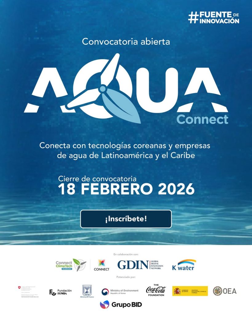 Convocatoria de Aqua Connect - Soluciones Hídricas