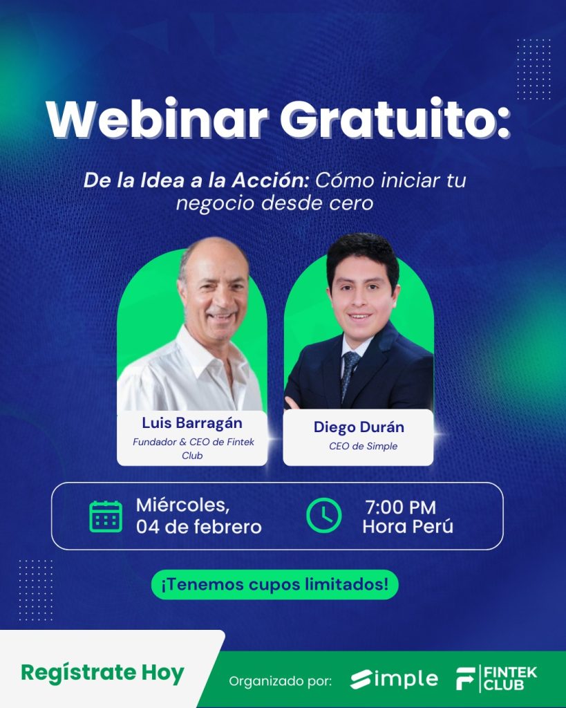 Flyer evento de simple